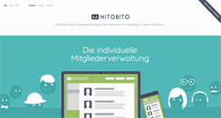 Desktop Screenshot of hitobito.com